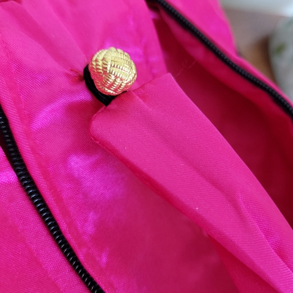 Embroidered Jewelry Travel Bag in Luxurious Black Satin NWT - Picture 5 of 14